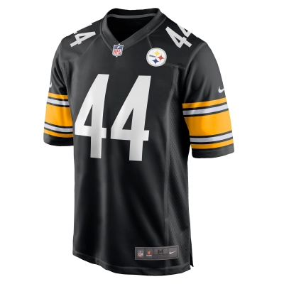 Men's Pittsburgh Steelers Markus Golden  Black Game Jersey 02
