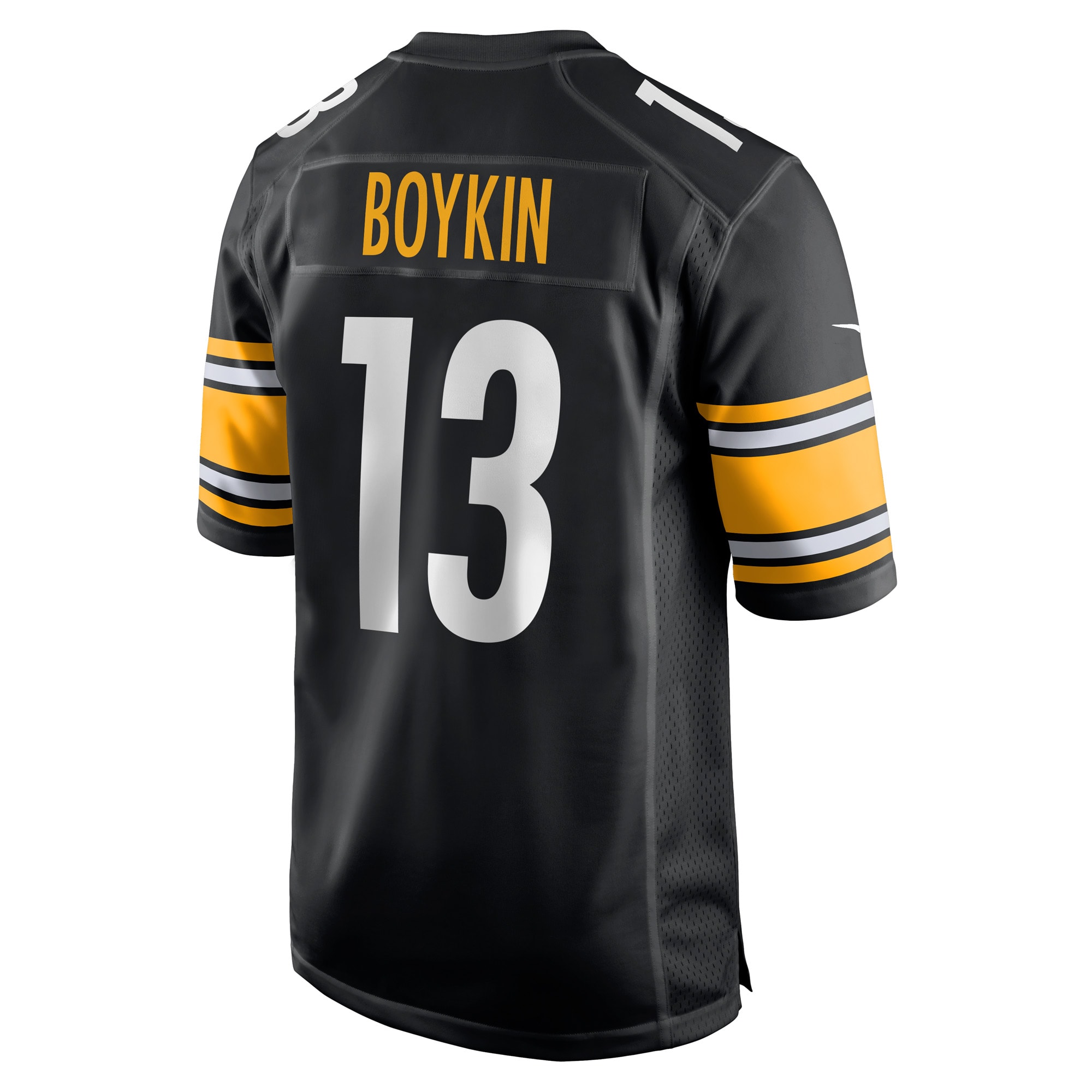 Men's Pittsburgh Steelers Miles Boykin Black Game Player Jersey