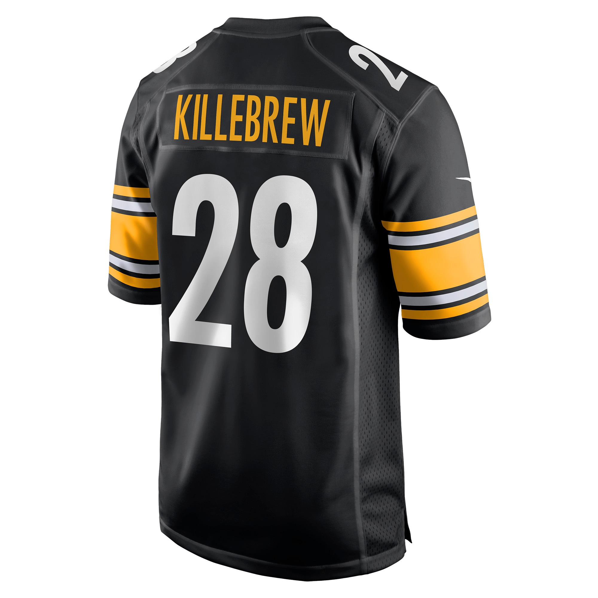 Men's Pittsburgh Steelers Miles Killebrew Black Game Jersey