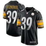 Men's Pittsburgh Steelers Minkah Fitzpatrick Black Game Jersey