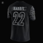 Men's Pittsburgh Steelers Najee Harris Black RFLCTV Limited Jersey