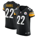 Men's Pittsburgh Steelers Najee Harris Black Vapor Elite Jersey