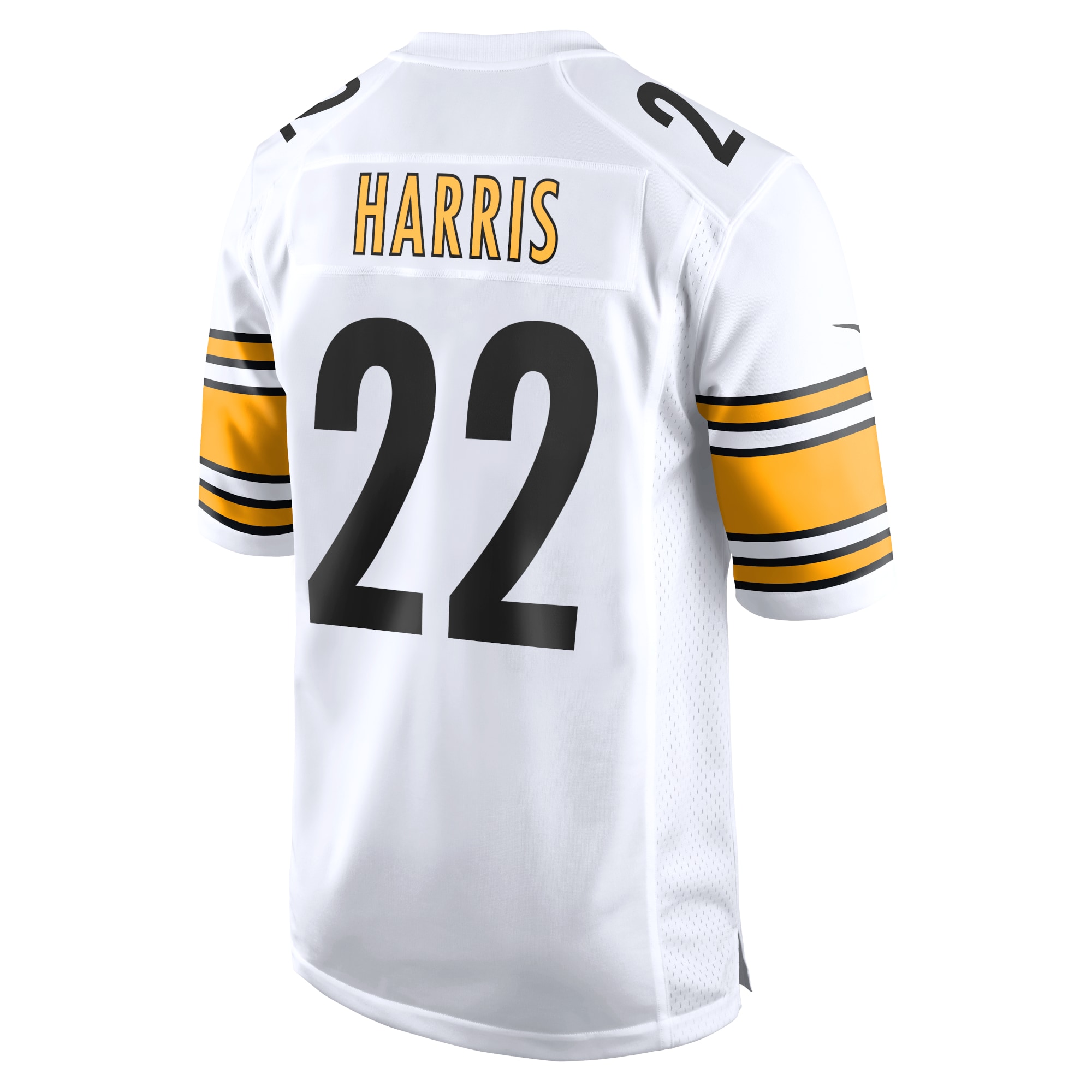 Men's Pittsburgh Steelers Najee Harris White Game Jersey