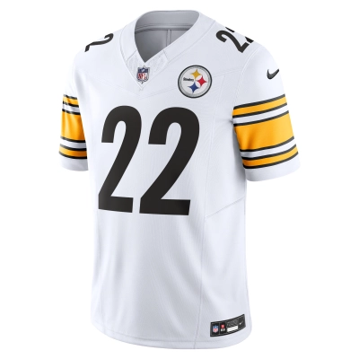 Men's Pittsburgh Steelers Najee Harris White Vapor F.U.S.E. Limited Jersey 02