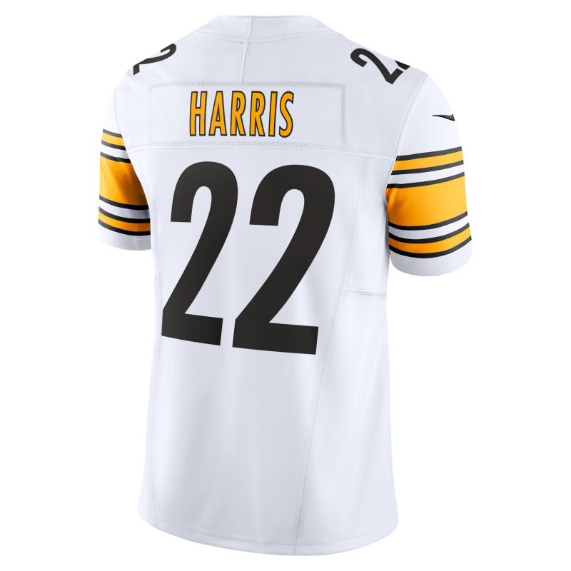 Men's Pittsburgh Steelers Najee Harris White Vapor F.U.S.E. Limited Jersey
