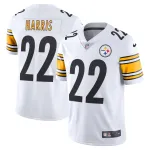 Men's Pittsburgh Steelers Najee Harris White Vapor Limited Jersey