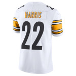 Men's Pittsburgh Steelers Najee Harris White Vapor Limited Jersey