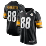 Men's Pittsburgh Steelers Pat Freiermuth Black Game Jersey