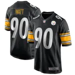 Men's Pittsburgh Steelers T.J. Watt Black Game Jersey