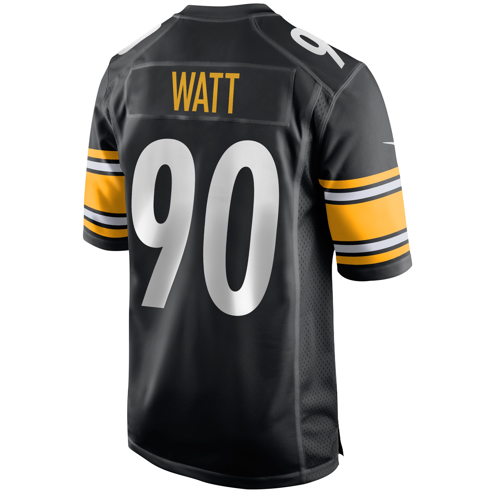 Men's Pittsburgh Steelers T.J. Watt Black Game Jersey