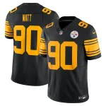 Men's Pittsburgh Steelers T.J. Watt Black Vapor F.U.S.E. Limited Jersey
