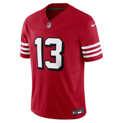 Men's San Francisco 49ers Brock Purdy Scarlet Vapor F.U.S.E. Limited Jersey 02