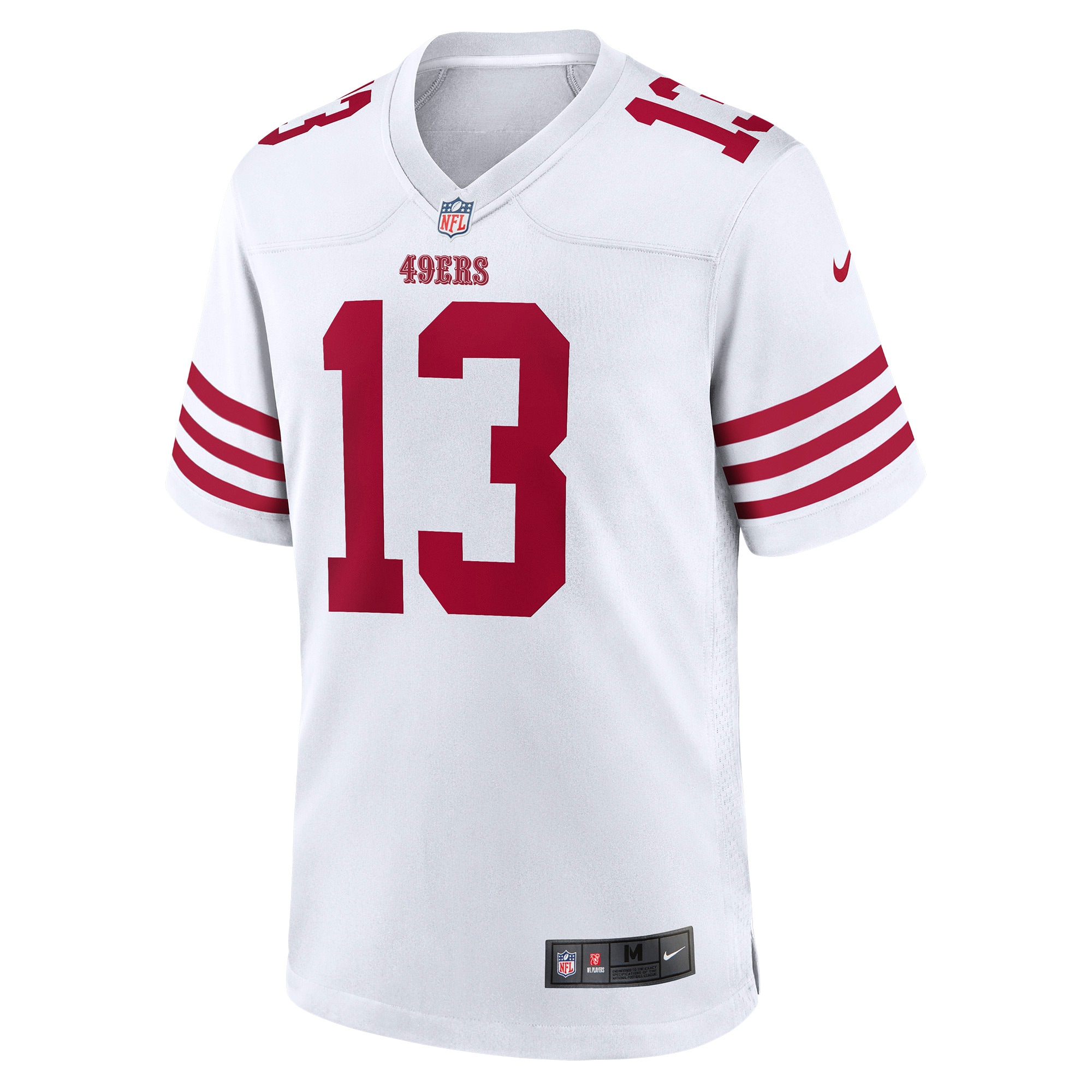 Men's San Francisco 49ers Brock Purdy White Game Player Jersey