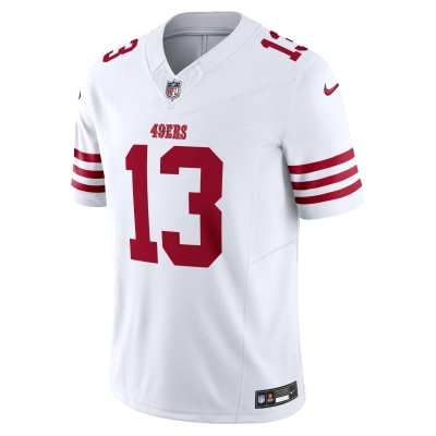 Men's San Francisco 49ers Brock Purdy White Vapor F.U.S.E. Limited Jersey 02