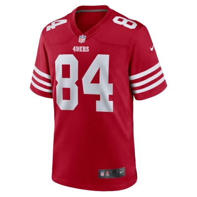 Men's San Francisco 49ers Chris Conley  Scarlet Game Jersey 02