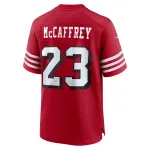 Men's San Francisco 49ers Christian McCaffrey Scarlet Alternate Game Player Jersey