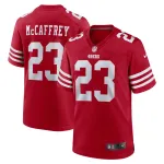 Men's San Francisco 49ers Christian McCaffrey Scarlet Game Player Jersey
