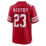 Men's San Francisco 49ers Christian McCaffrey Scarlet Game Player Jersey