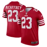 Men's San Francisco 49ers Christian McCaffrey Scarlet Legend Jersey