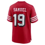 Men's San Francisco 49ers Deebo Samuel Scarlet Alternate Player Game Jersey