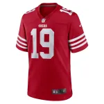 Men's San Francisco 49ers Deebo Samuel Scarlet Player Game Jersey