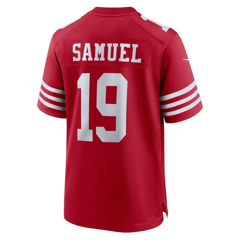 Men's San Francisco 49ers Deebo Samuel Scarlet Player Game Jersey