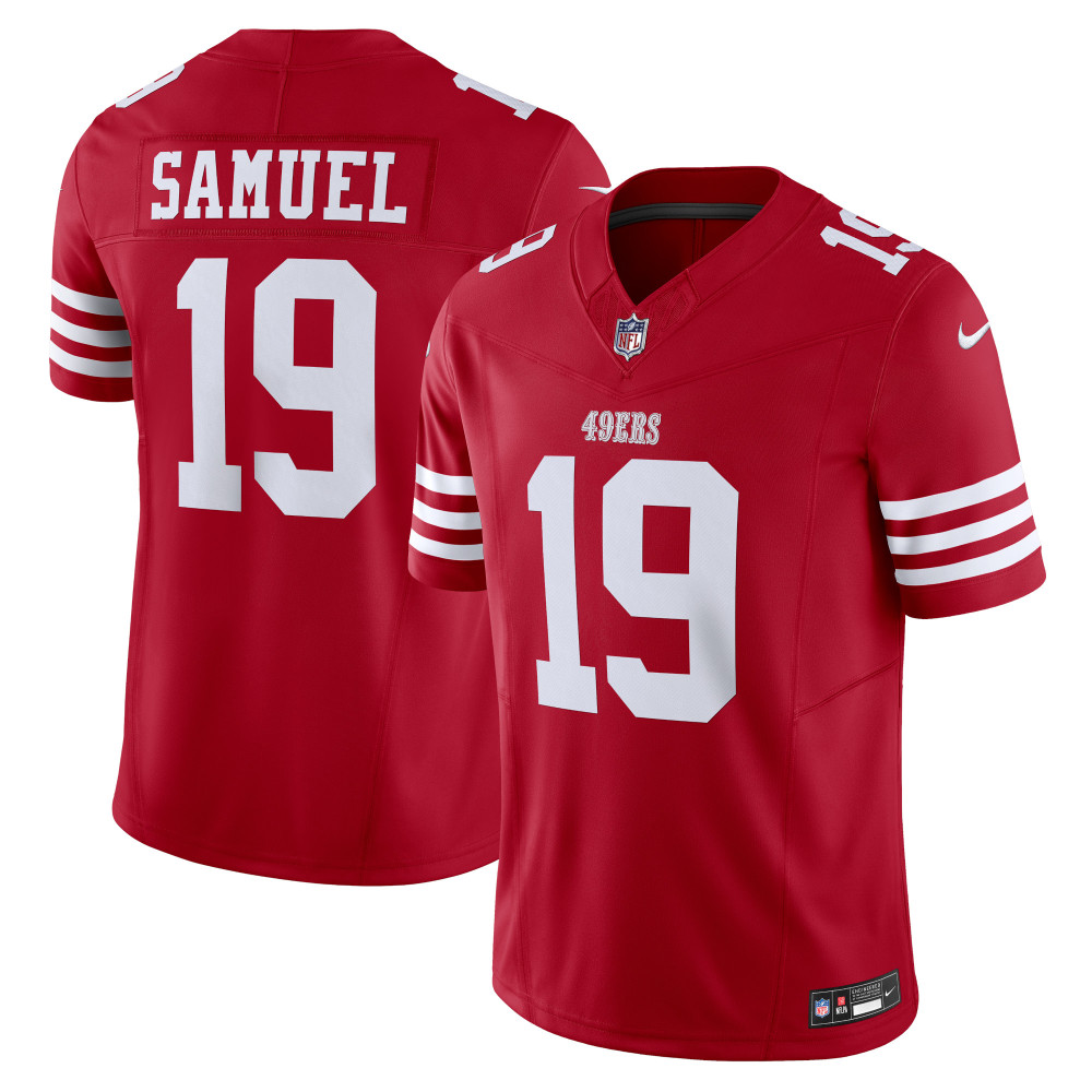 Men's San Francisco 49ers Deebo Samuel Scarlet Vapor F.U.S.E. Limited Jersey