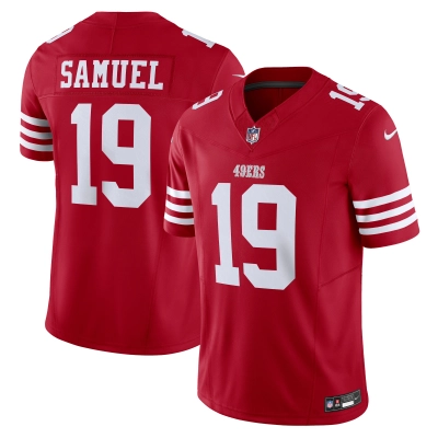 Men's San Francisco 49ers Deebo Samuel Scarlet Vapor F.U.S.E. Limited Jersey 01