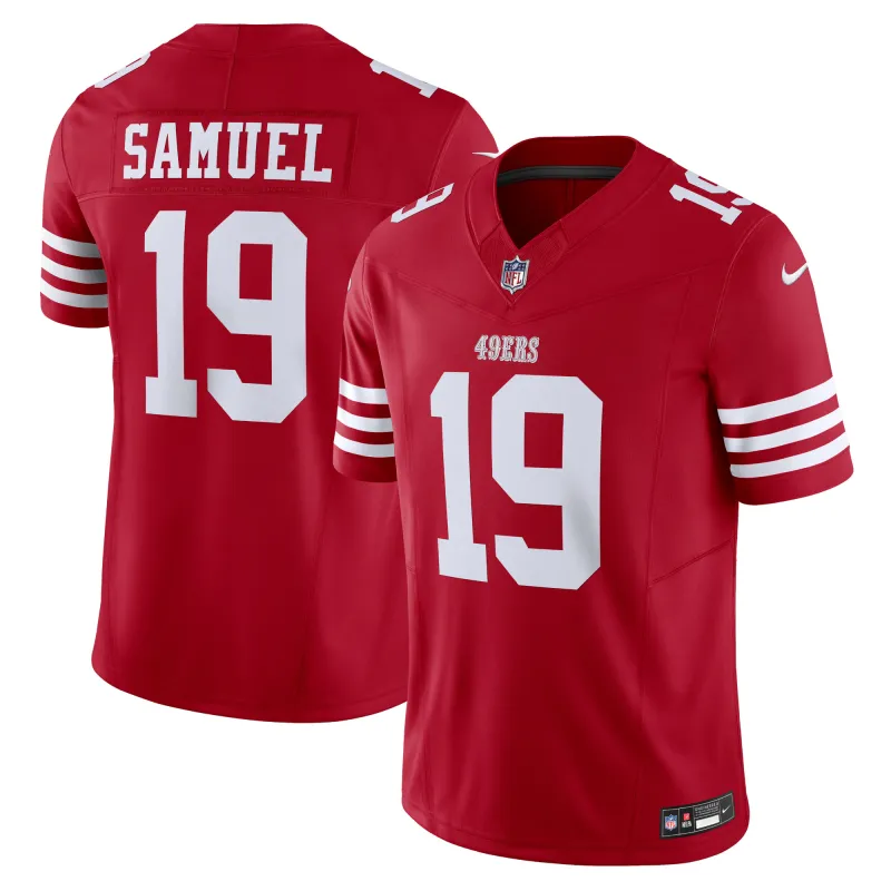 Men's San Francisco 49ers Deebo Samuel Scarlet Vapor F.U.S.E. Limited Jersey
