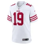Men's San Francisco 49ers Deebo Samuel White Player Game Jersey
