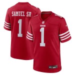 Men's San Francisco 49ers Deebo Samuel Sr Scarlet Men's Game Jersey