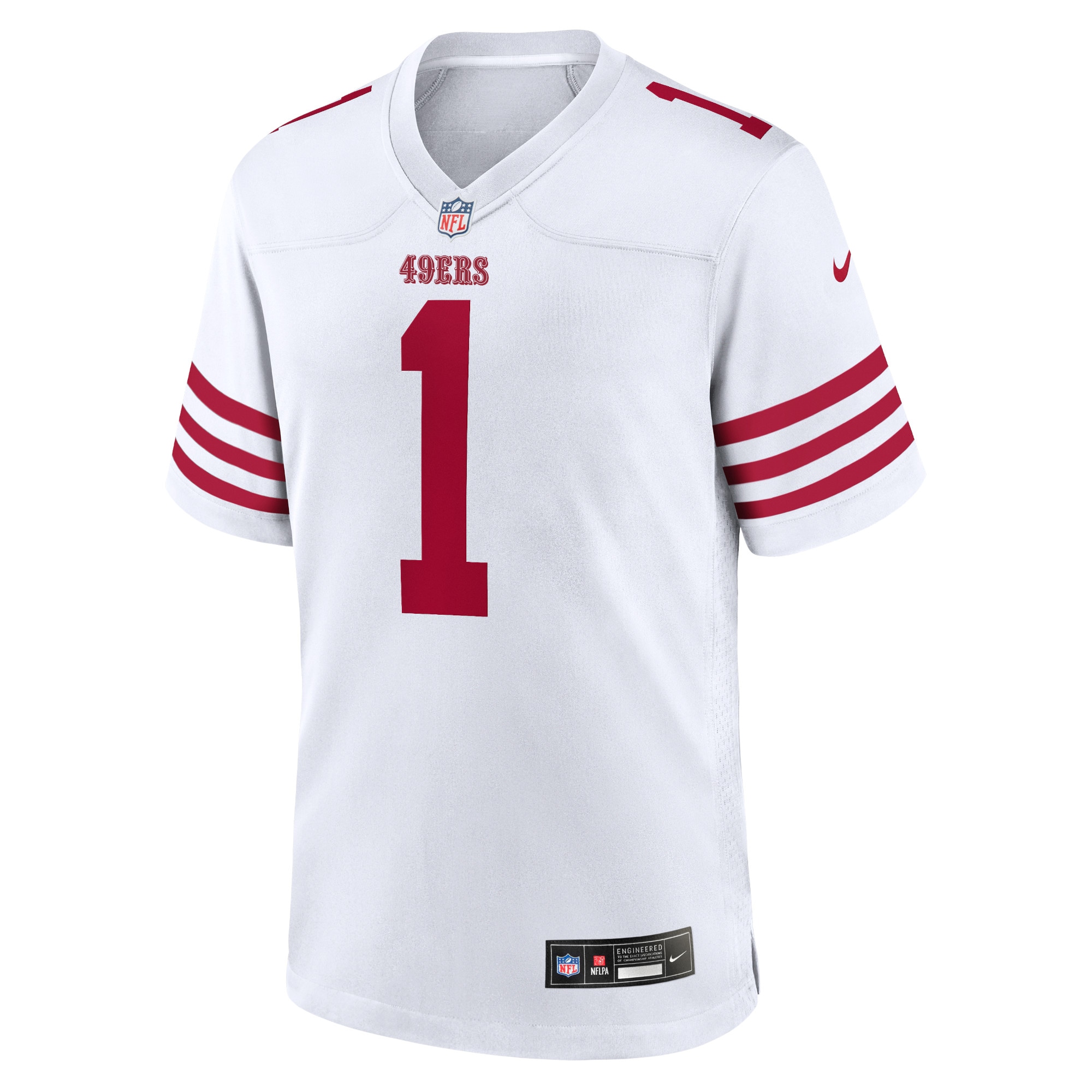 Men's San Francisco 49ers Deebo Samuel Sr White Men's Game Jersey