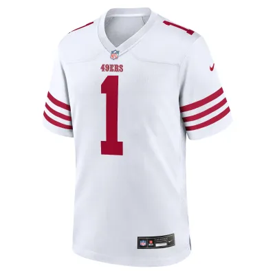 Men's San Francisco 49ers Deebo Samuel Sr White Men's Game Jersey 02