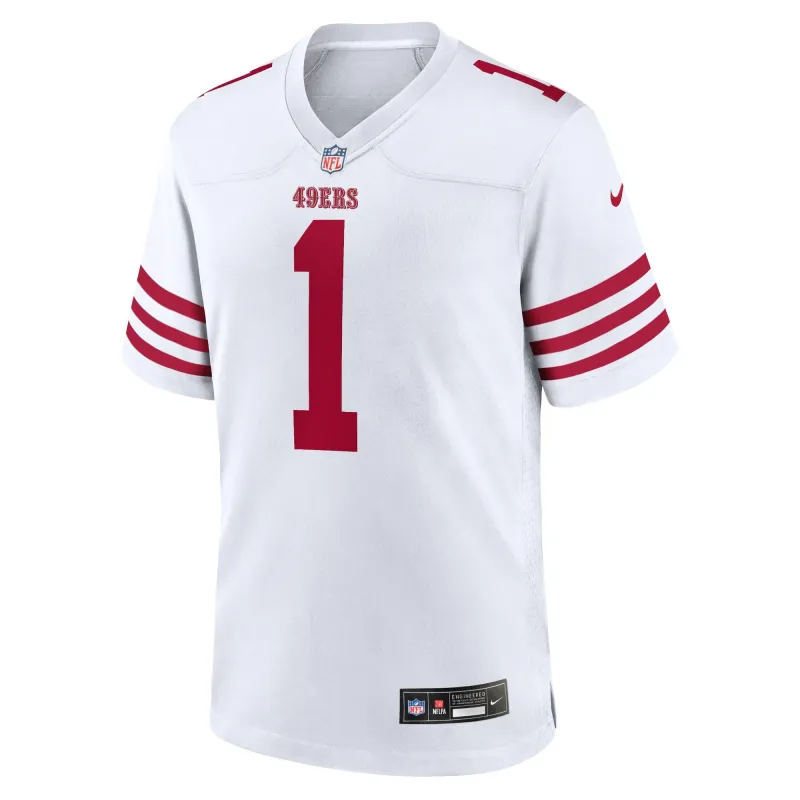 Men's San Francisco 49ers Deebo Samuel Sr White Men's Game Jersey