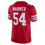 Men's San Francisco 49ers Fred Warner Scarlet Vapor F.U.S.E. Limited Jersey