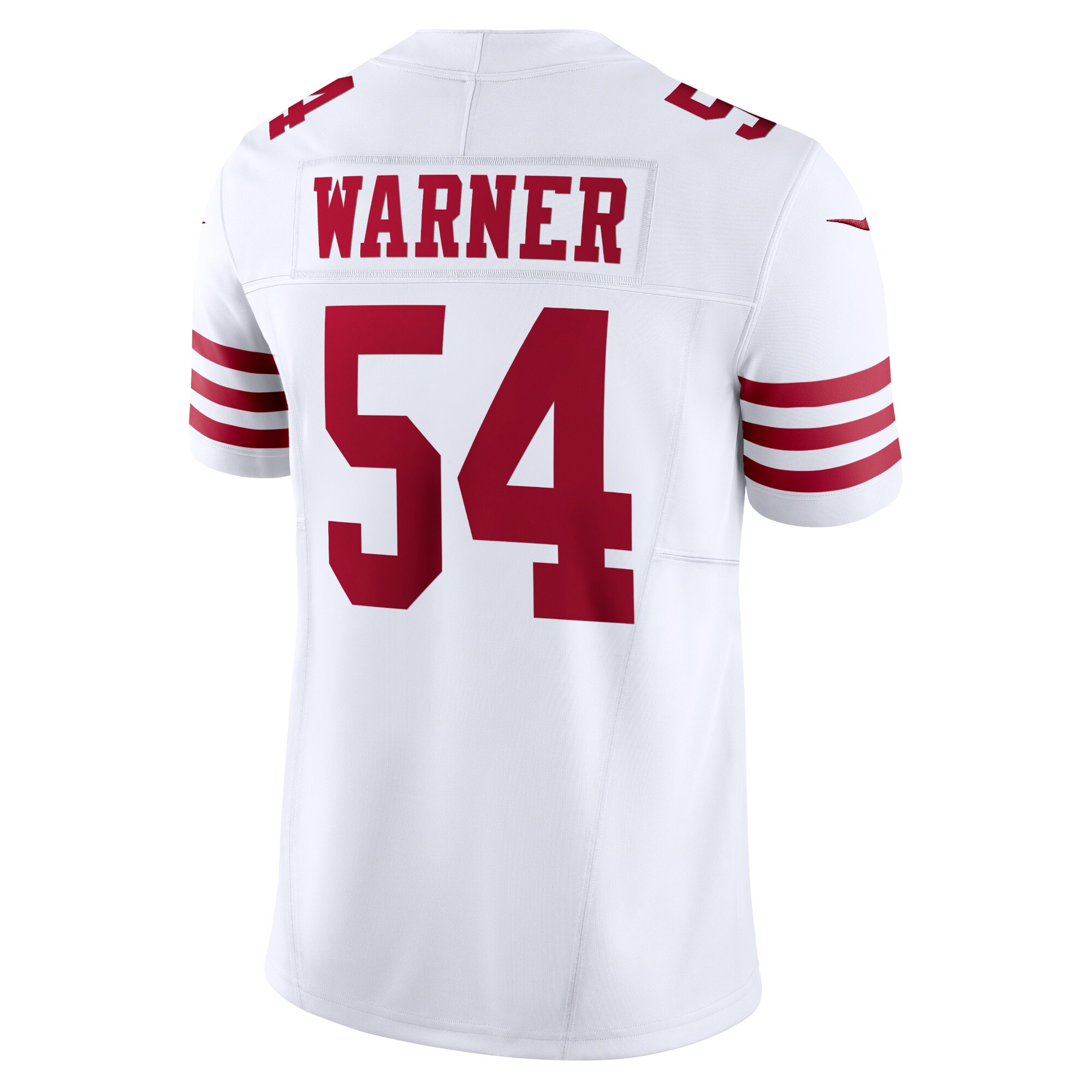 Men's San Francisco 49ers Fred Warner White Vapor F.U.S.E. Limited Jersey