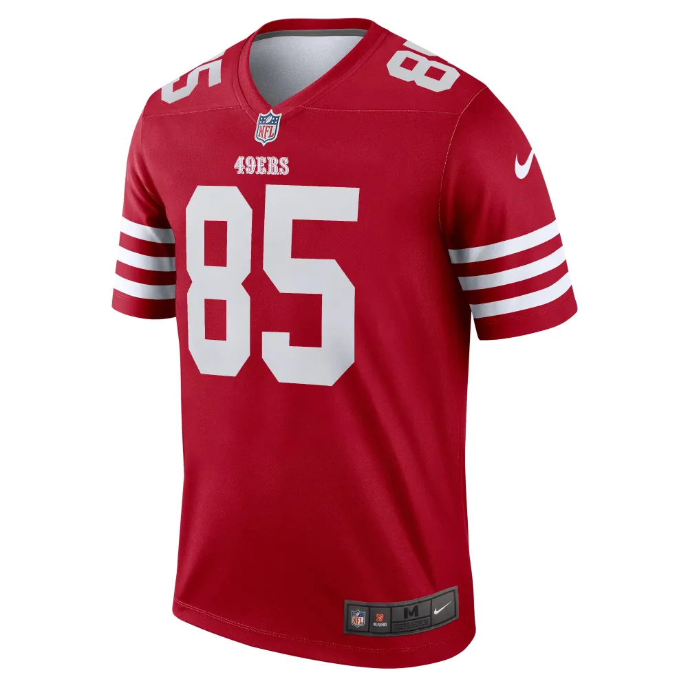 Men's San Francisco 49ers George Kittle Scarlet Legend Jersey