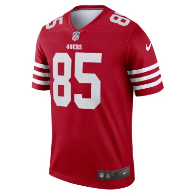 Men's San Francisco 49ers George Kittle  Scarlet Legend Jersey 02