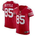 Men's San Francisco 49ers George Kittle Scarlet Vapor Elite Jersey