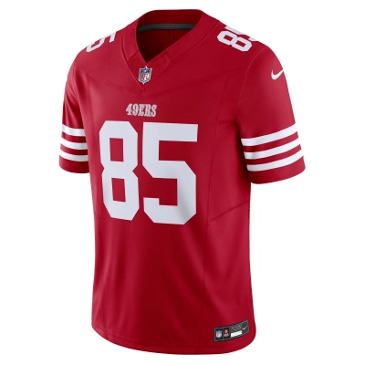 Men's San Francisco 49ers George Kittle Scarlet Vapor F.U.S.E. Limited Jersey 02