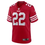 Men's San Francisco 49ers Isaac Yiadom  Scarlet Team Game Jersey