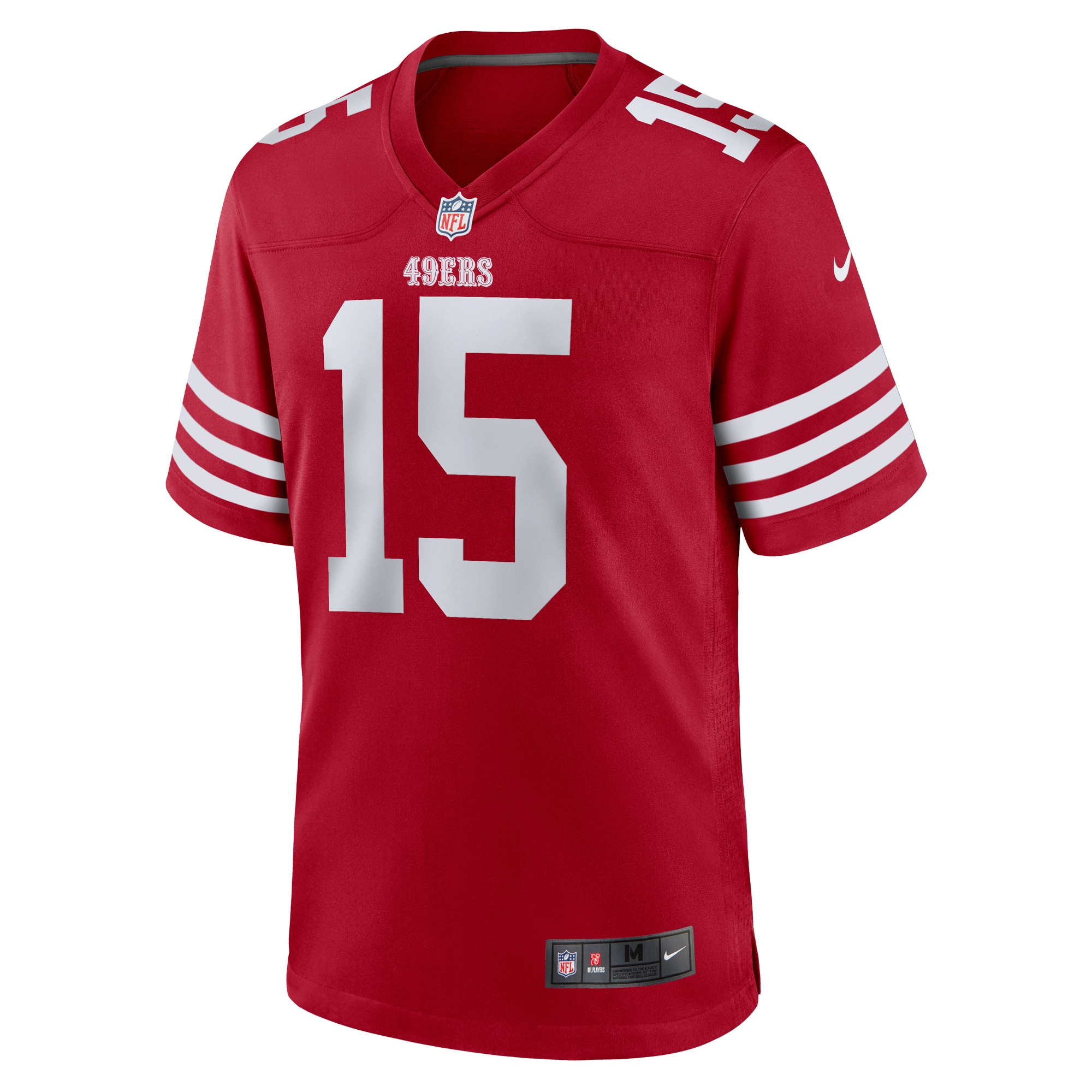 Men's San Francisco 49ers Jauan Jennings  Scarlet Game Jersey
