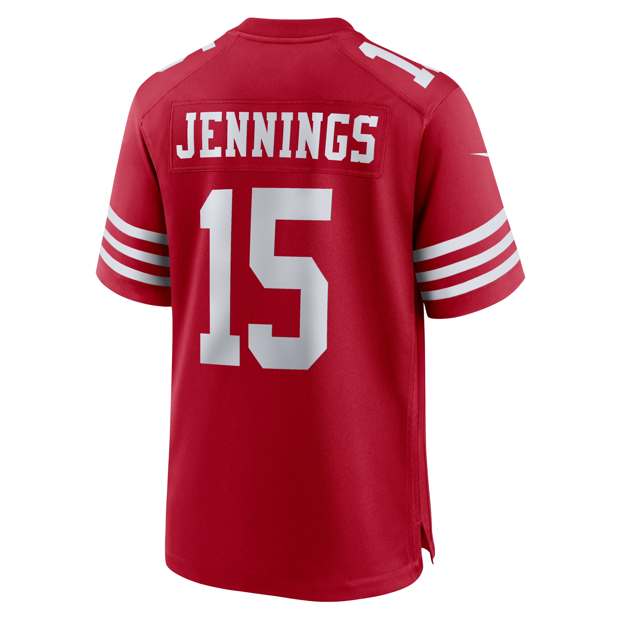 Men's San Francisco 49ers Jauan Jennings  Scarlet Game Jersey