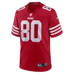 Men's San Francisco 49ers Jerry Rice Scarlet Retired Team Player Game Jersey