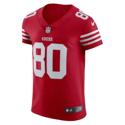 Men's San Francisco 49ers Jerry Rice Scarlet Vapor Elite Retired Player Jersey 02