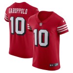 Men's San Francisco 49ers Jimmy Garoppolo Scarlet Alternate Vapor Elite Jersey