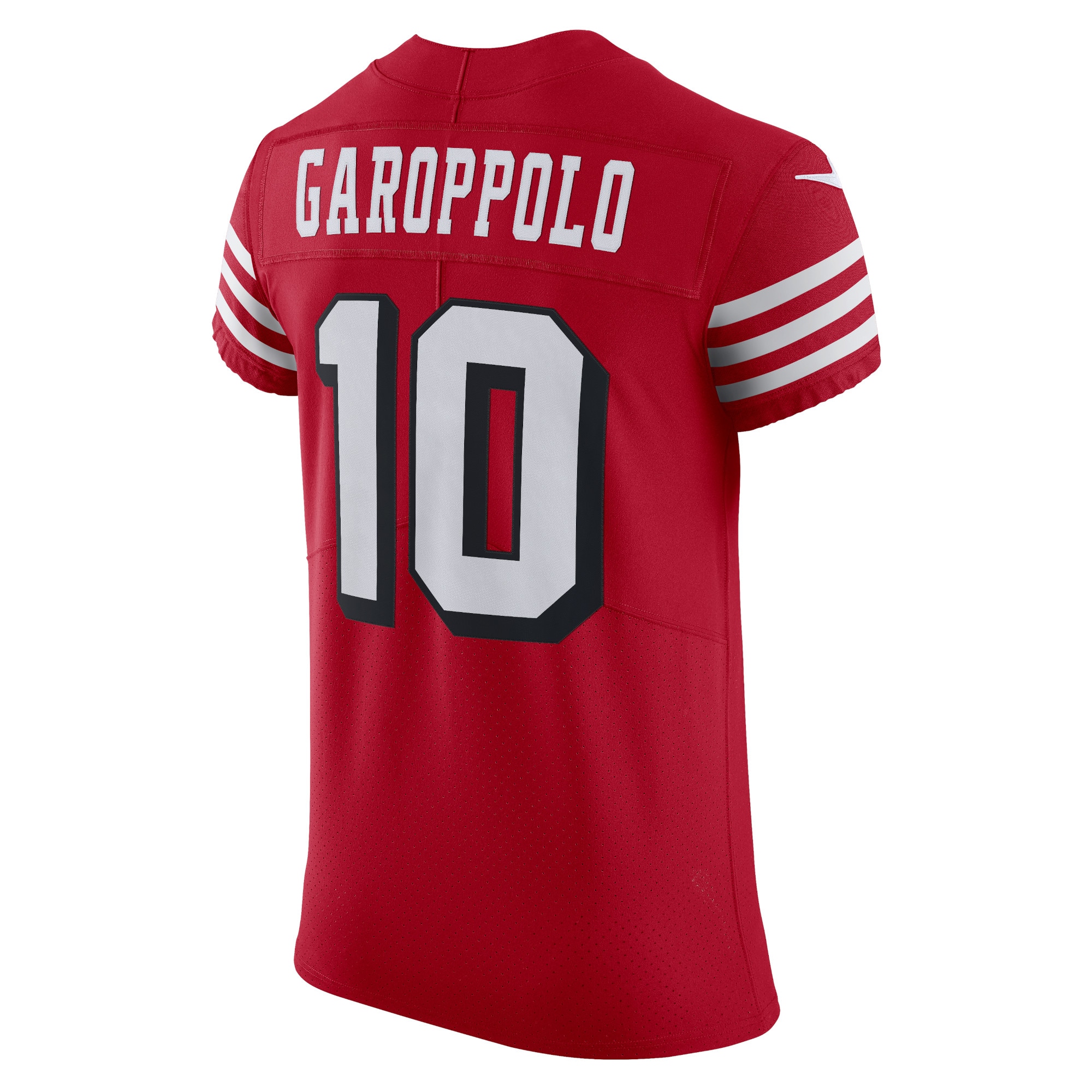 Men's San Francisco 49ers Jimmy Garoppolo Scarlet Alternate Vapor Elite Jersey