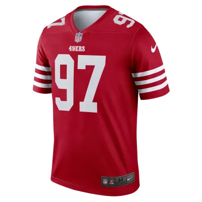 Men's San Francisco 49ers Nick Bosa  Scarlet Legend Jersey 02