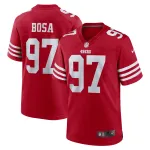 Men's San Francisco 49ers Nick Bosa Scarlet Player Game Jersey