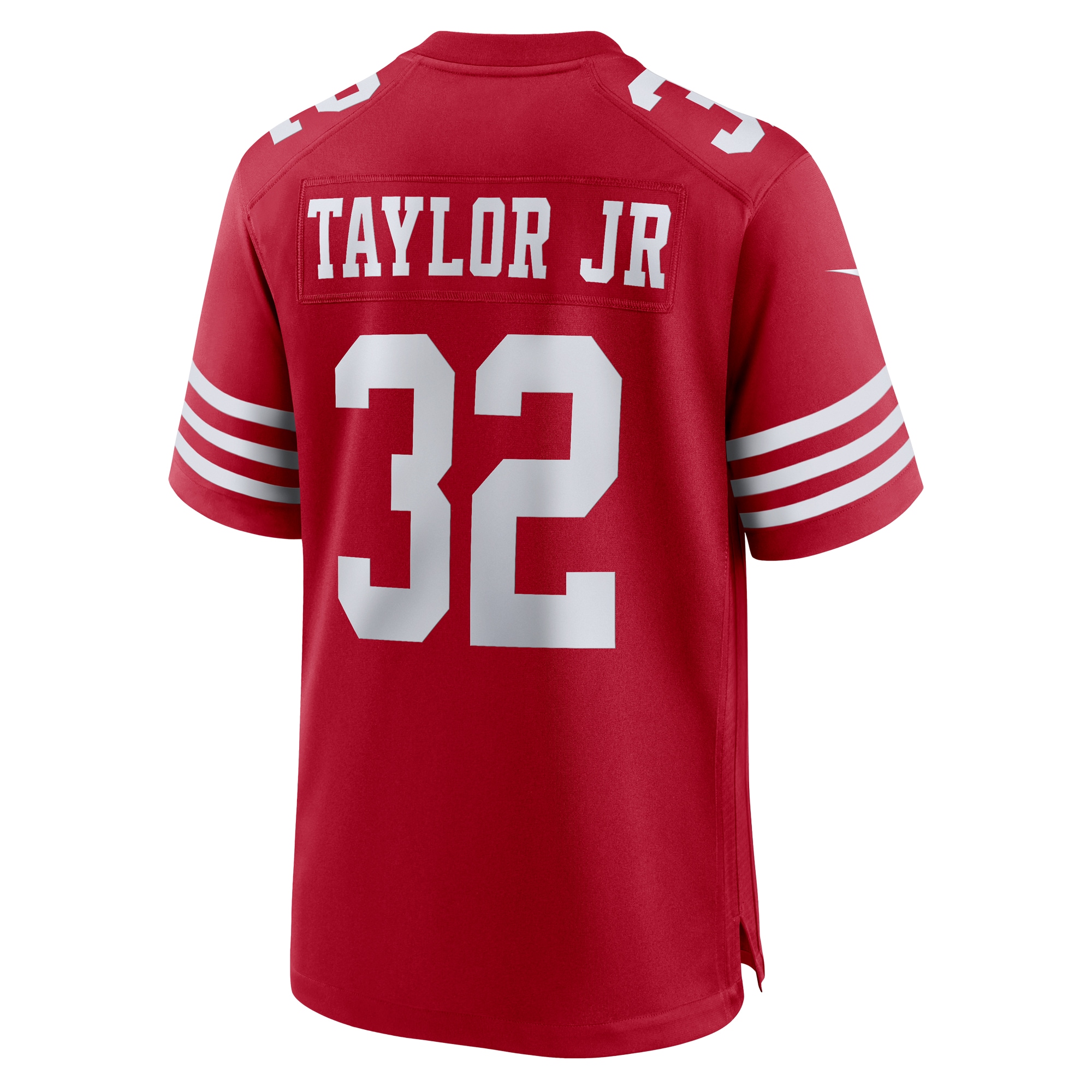 Men's San Francisco 49ers Patrick Taylor Jr.  Scarlet Team Game Jersey